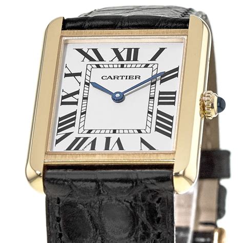 cartier leather band|cartier watches with leather strap.